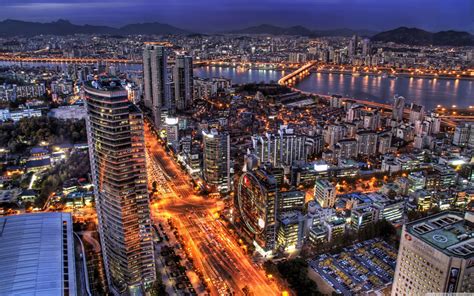 South Korea : Cities .